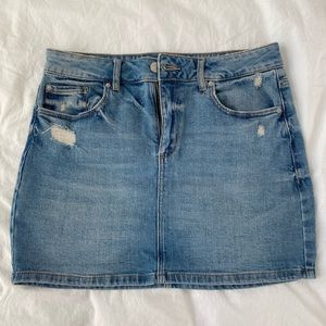 NWOT Garage Denim Skirt